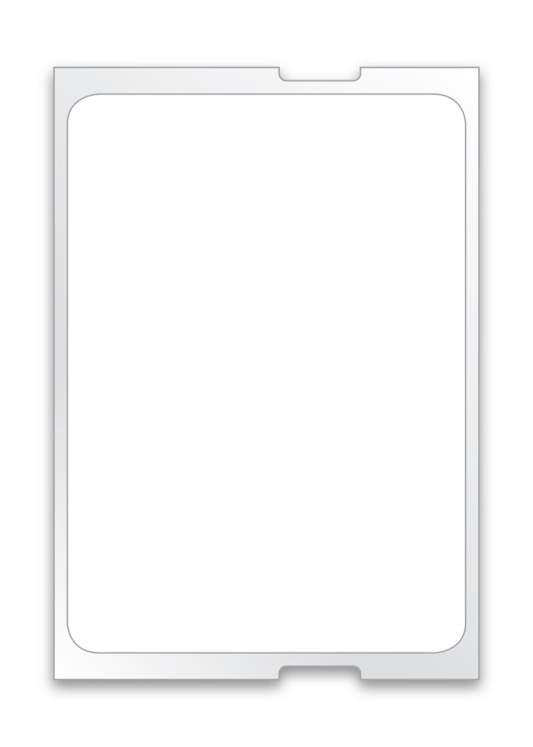 5 in 1 Static Cling Printing System Supplies - Blank White Generic Roll Labels (Large) - flywheelnw.com