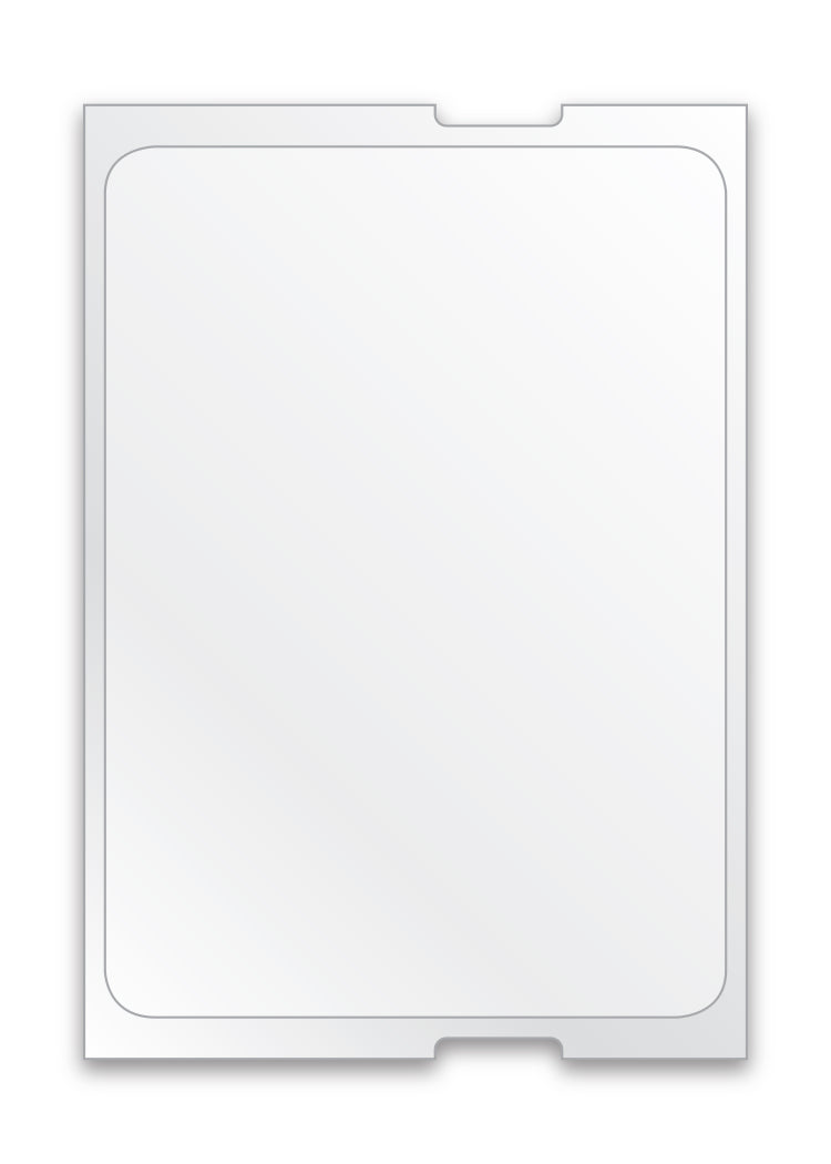 5 in 1 Static Cling Printing System Supplies - Blank Clear Generic Roll Labels (Large) - flywheelnw.com