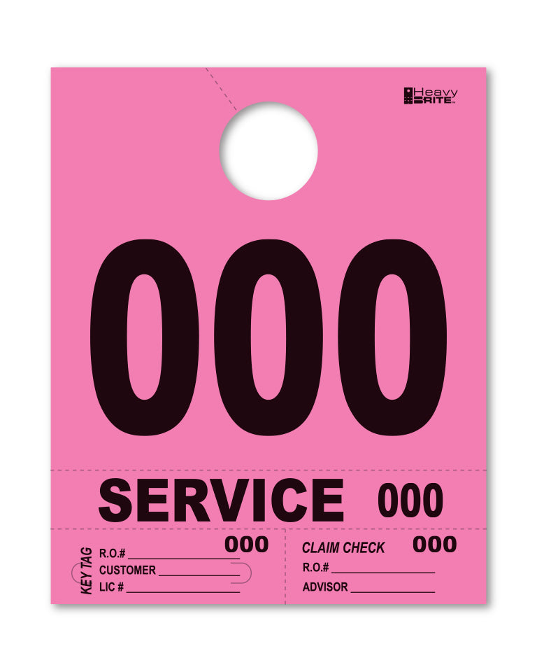 Pink Heavy Brite Dispatch Numbers