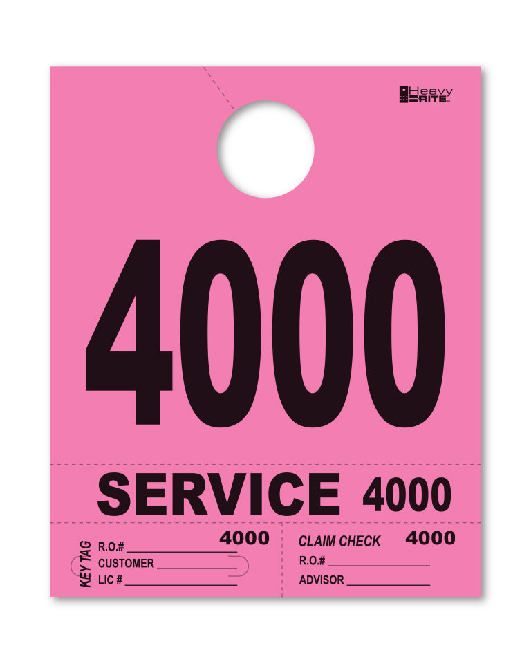 Pink Heavy Brite Dispatch Numbers