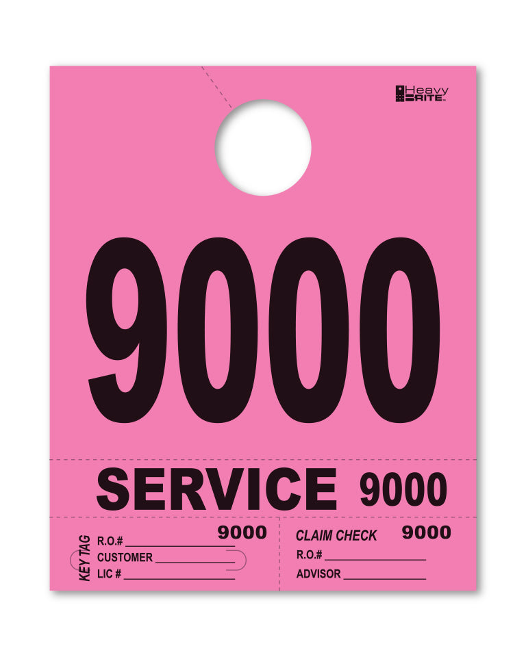 Pink Heavy Brite Dispatch Numbers