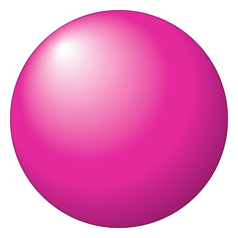 18&quot; Metallic Pink Reusable Balloon