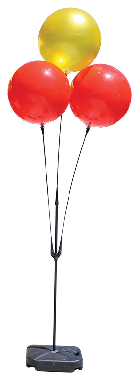 Reusable Balloon Ground Pole Kits - 3 Balloon