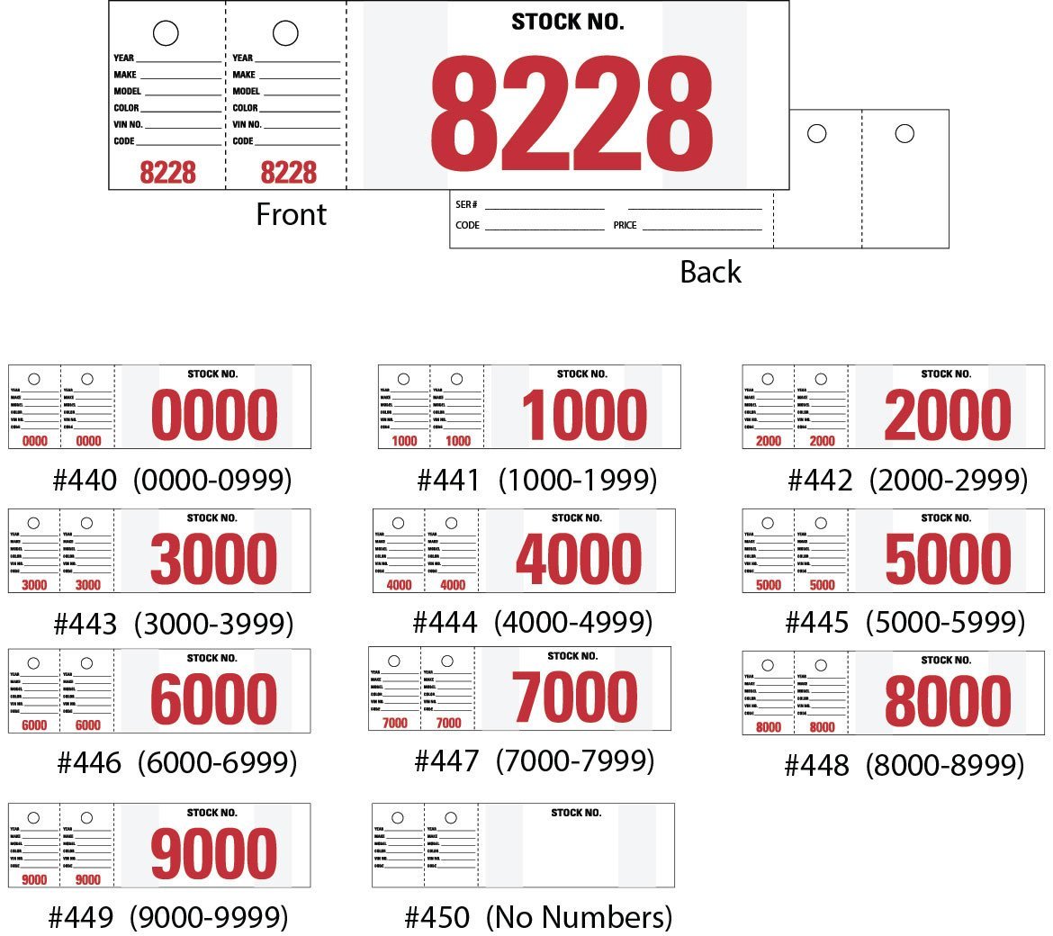 Vehicle Stock Numbers - flywheelnw.com