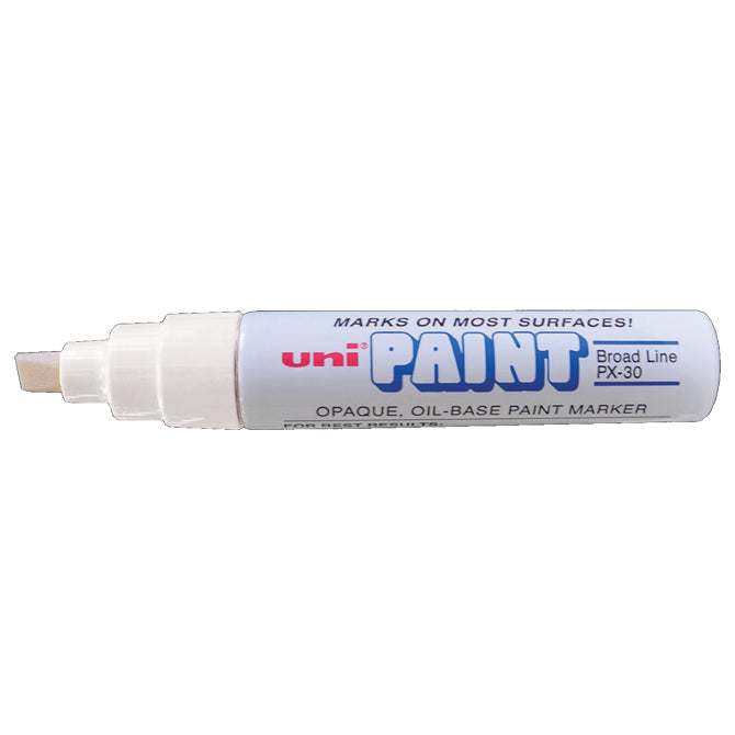 Marsh® Paint Markers - White H-257W - Uline
