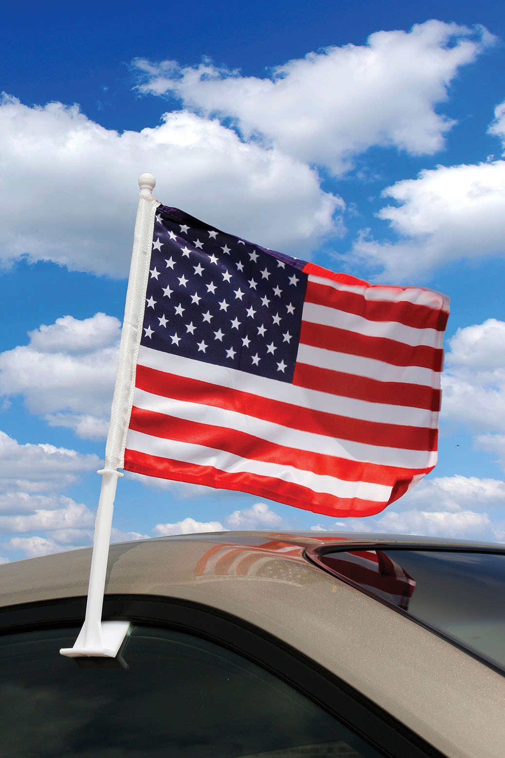 Stick Window Flags Clip-On Window Flags - Standard - flywheelnw.com