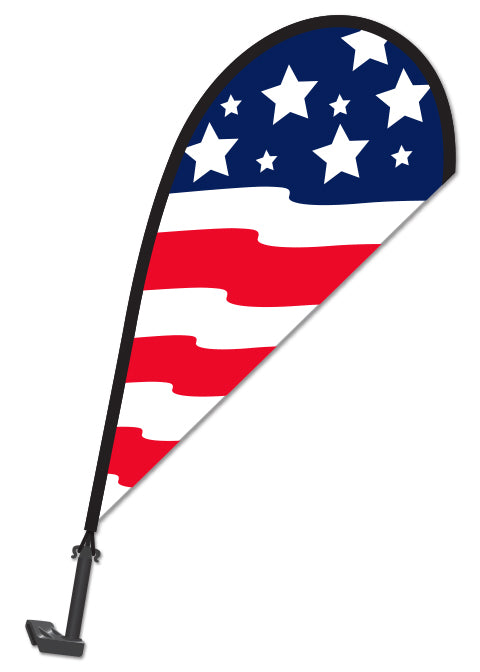 Clip-On Paddle Flags