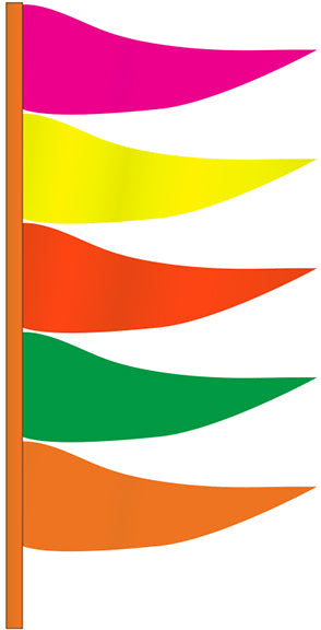 Antenna Flags - Plasticloth - flywheelnw.com