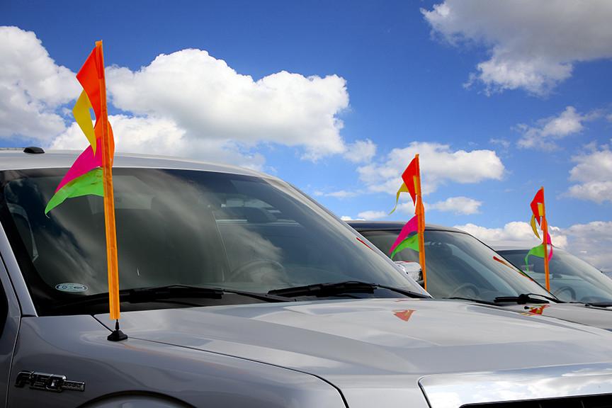 Antenna Flags - Plasticloth - flywheelnw.com