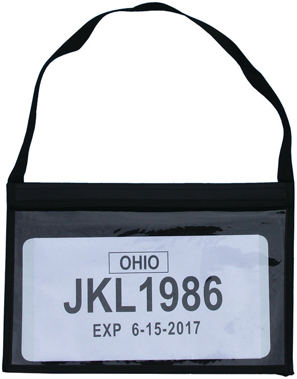 Demo License Plate Holder Tag Bag www.flywheelnw.com