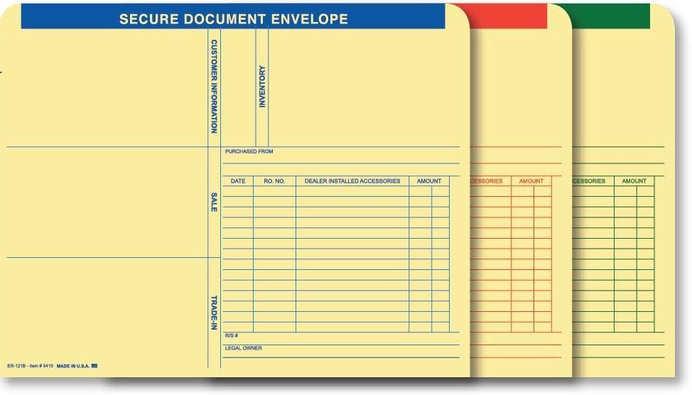 ERA* Deal Envelope (Deal Jacket) - Pack of 100 - flywheelnw.com