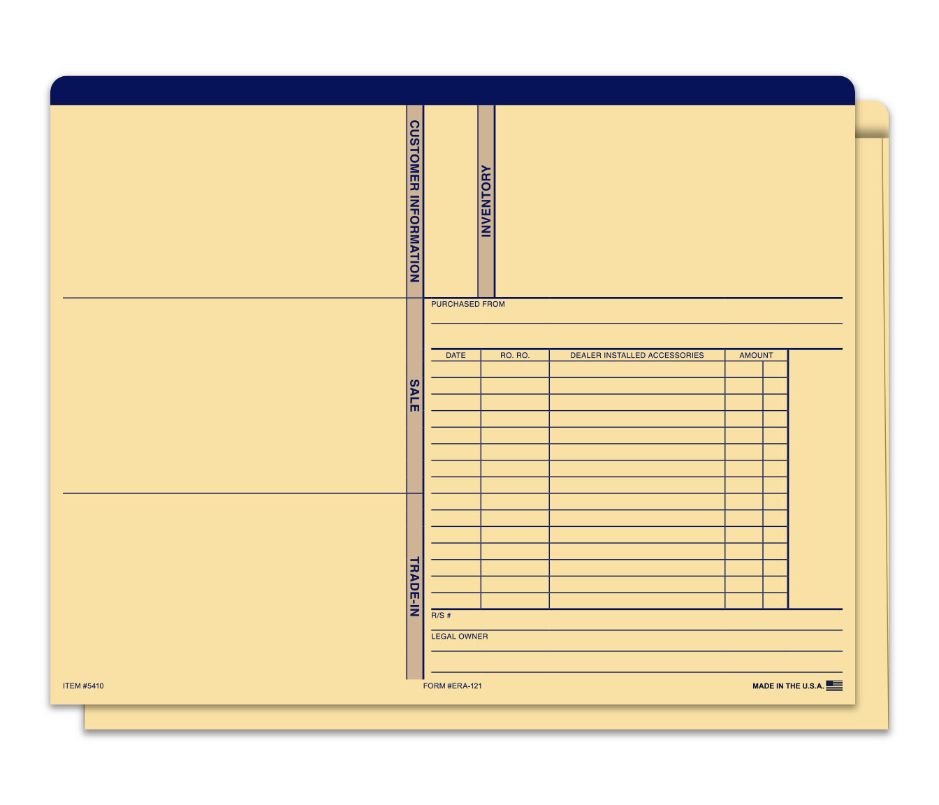 ERA* Deal Envelope (Deal Jacket) - Pack of 100 - flywheelnw.com