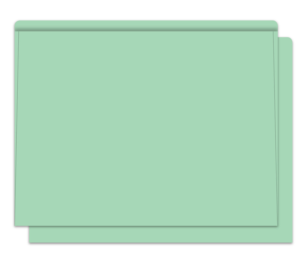 Heavy Duty Deal Envelopes (Jackets) Plain in Green [Packs of 500]