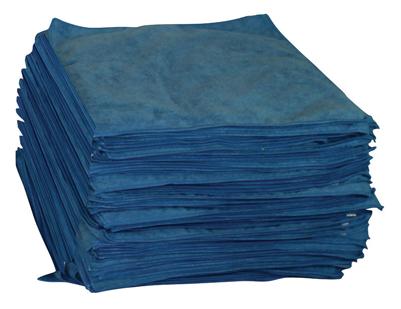 15inch by 25inch medium blue detailing towel. www.flywheelnw.com