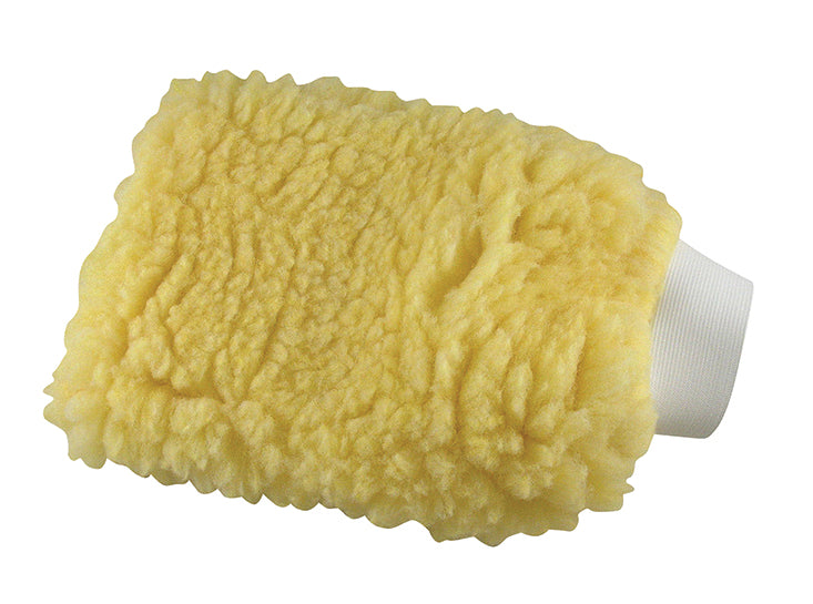 Gold Wash Mitt with Cuff; car cleaning supplies. www.flywheelnw.com