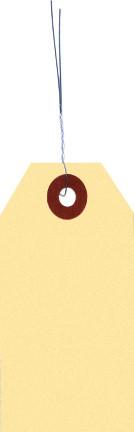 Manila Tags with Wire Inserted - TWW-3 - flywheelnw.com