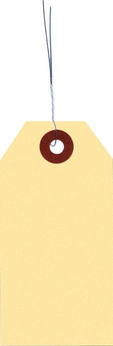 Manila Tags with Wire Inserted - TWW-8 - flywheelnw.com