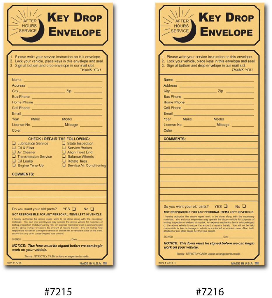 Night Drop Envelopes - Kraft Printed Envelope (Packs of 500) - flywheelnw.com