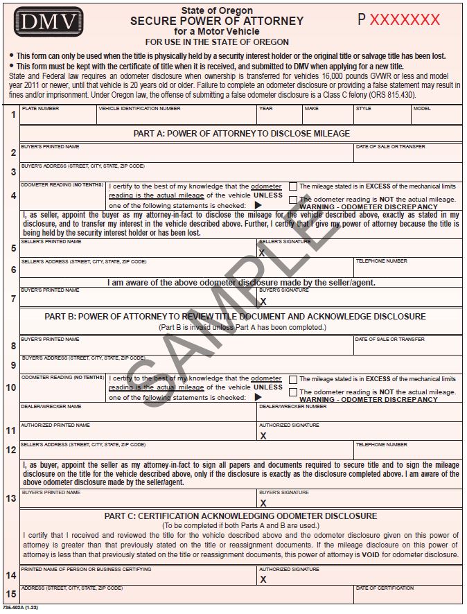 oregon-dmv-forms-secure-compliant-documentation-tagged-735-402-flywheelnw-com for Free Printable Power Of Attorney Form Oregon Oregon DMV Forms – Secure & Compliant Documentation Tagged
