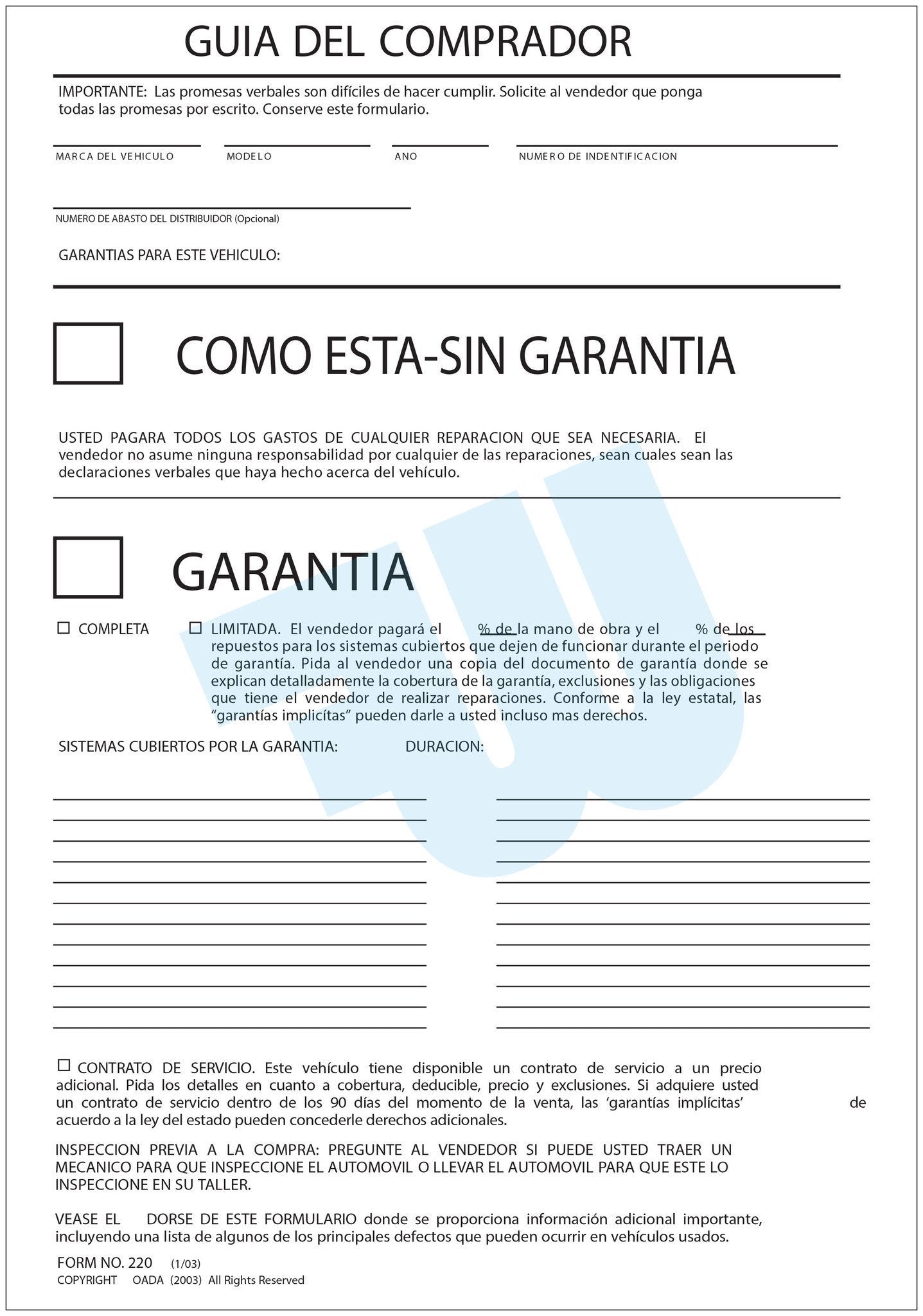 2strip Buyer's Guide - SPANISH - flywheelnw.com